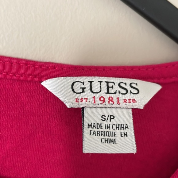 GUESS quarter sleeve sequin top - Picture 2 of 8